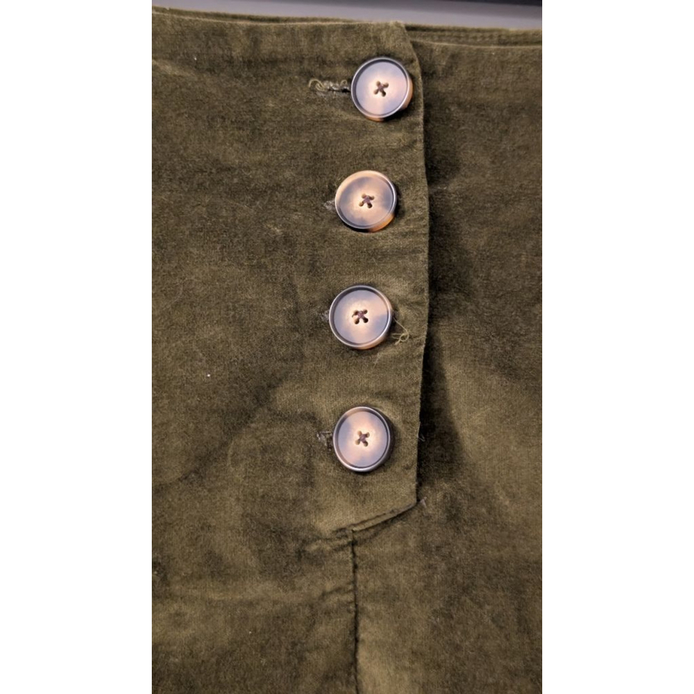 Women's BDG Urban Outfitters Mini Skirt Petite Small Olive Green - Picture 2 of 6